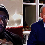 Charlemagne tha God and Joe Biden during "The Breakfast Club"